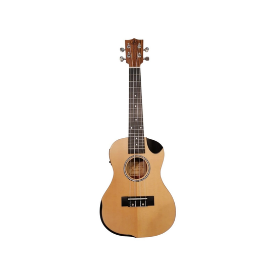 Jerubbaal Handcrafted UK71 Premium Ukulele Specifications (Grade A Solid Spruce Top / Walnut Body)