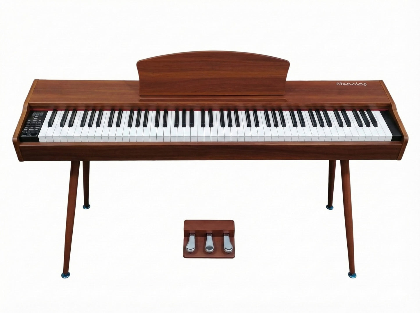 MN-DP880 Digital Piano with 88 Fully Weighted Hammer Action Keys, Wooden Cabinet Body and Metal Legs