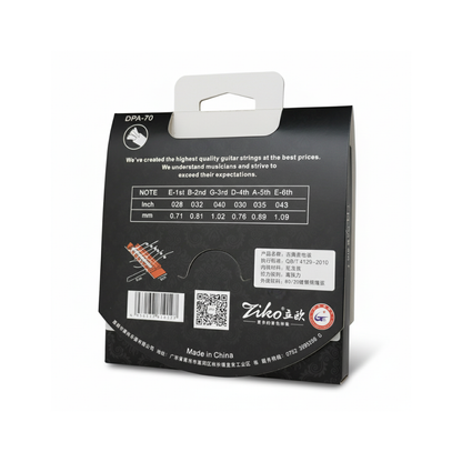 Ziko Classical Guitar Strings Silver Wound