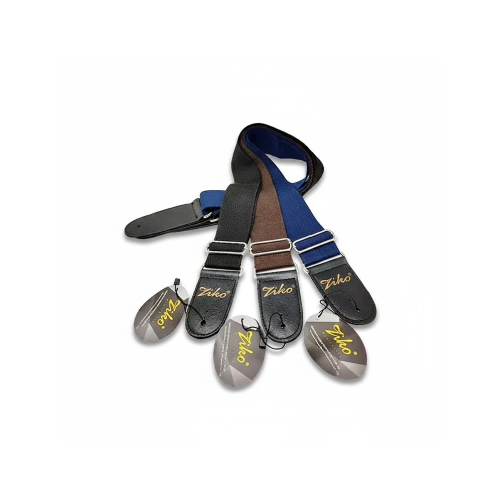 Ziko Coloured Guitar / Ukulele Strap (Thick, Durable & Higher Quality)