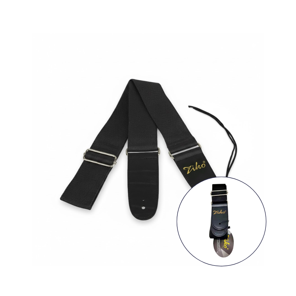 Ziko Coloured Guitar / Ukulele Strap (Thick, Durable & Higher Quality)