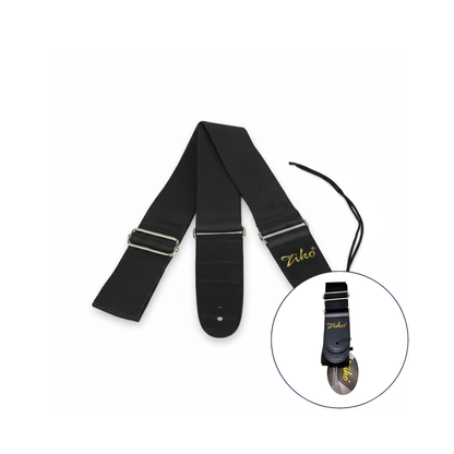 Ziko Coloured Guitar / Ukulele Strap (Thick, Durable & Higher Quality)