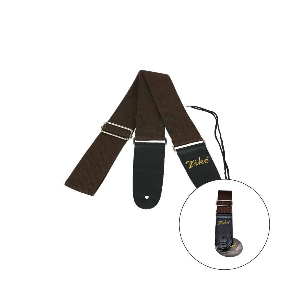 Ziko Coloured Guitar / Ukulele Strap (Thick, Durable & Higher Quality)
