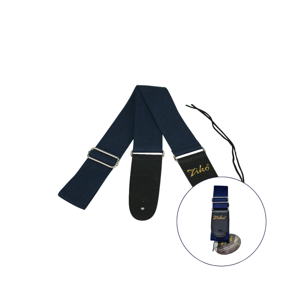 Ziko Coloured Guitar / Ukulele Strap (Thick, Durable & Higher Quality)